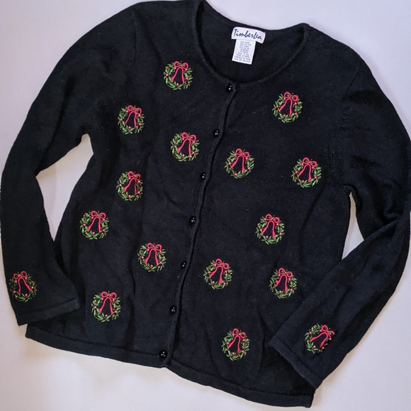 Vintage Christmas Cardigan - Picture 1 of 3
